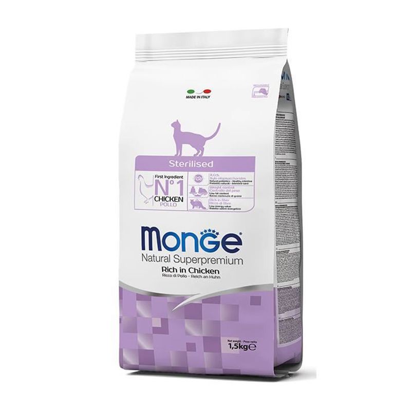 Monge Natural Cat Sterilised 1.5 kg MONGE